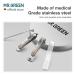 MR.GREEN Portable Manicure & Pedicure Kit - Stainless Steel Nail Clippers Tool Set in Travel Grooming Case | Nail Scissors Gift Box (Mr-6104) - Buy Online on SooperMarket.com