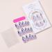 Almond Shaped Fake Nails | Medium Acrylic Fake Stick on Nails Full Rhombus Crystal Fake Nail Kit in 12 Sizes with Glue for Home or Salon - Buy Online on SooperMarket.com