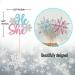 24Pcs Silver Glitter Snowflake Cupcake toppers winter decorations (B/G) - Buy Online on SooperMarket.com
