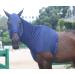 Leberna Lycra Stretch Horse Hood with Zip - Full Face Neck Cover in Navy | International Shipping Available - Buy Online on SooperMarket.com
