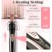 5 Barrel Curling Iron Wand - 0.6 Inch Ceramic Tourmaline Hair Waver with Dual Voltage - Perfect Waves for All Hair Types - Buy Online on SooperMarket.com