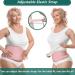Reusable Bio-Ribinus Oil Pack Set | Double-Layer Castor Oil Wraps for Waist & Neck | Washable Pink Castor Oil Packs - International Shipping Available - Buy Online on SooperMarket.com