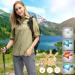 Women's Quick Dry Sun UV Protection Safari Shirt for Hiking Fishing X-Large Khaki - Buy Online on SooperMarket.com