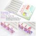 2 Set Nail Stand for Press-On Nails Display - Aurora Acrylic Exercise Hand for Nail Design & Magnetic Tips - Buy Online on SooperMarket.com