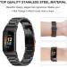 KOREDA 2 Pack Stainless Steel Bands for Fitbit Charge 5 - Graphite/Black - Buy Online on SooperMarket.com