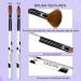 Saviland 3pcs Acrylic Nail Brushes & 2pcs Dappen Dish Set - Professional Nail Art Tools - Buy Online on SooperMarket.com