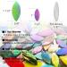 KALUCION 120 Pcs Iridescent White Petal Mosaic Tiles - Stained Glass Flower Petals Kit for Mosaics and Crafts - Buy Online on SooperMarket.com