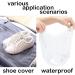 100 Pcs Extra Elastic Waterproof Shower Caps - Clear Plastic Cap for Home, Hotel, Spa & Salon - Portable Disposable Travel Cap - Buy Online on SooperMarket.com