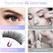 5 Pairs Magnetic Eyelashes & Eyeliner Kit | Upgraded 3D Reusable Lashes | Natural Look | Waterproof Liquid Eyeliner & Applicator - Buy Online on SooperMarket.com