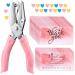 Punch Card and 100 Pieces Reward Punch Card  Handheld Punch Kit  Single-Hole Paper Puncher  Metal Punch with Soft Grip  Home School Office Supplies  Clothing Ticket Scrapbook Punch Tool (Elegant)