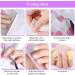 22 Sheets Pure Color Shine Flower Nail Polish Stickers with File - Nail Art Decals for Women & Girls - Buy Online on SooperMarket.com