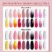 Saviland Poly Gel Nail Set - 20 Colors Builder Extension Gel for French Manicure - Professional Nail Salon Quality - Home DIY Kit - White, Pink, Nudes - Buy Online on SooperMarket.com