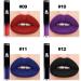 4Pcs Matte Liquid Lipstick Set - Dark Red Purple Blue Black | Long Lasting Waterproof Lip Stain Gift Set for Women - Buy Online on SooperMarket.com