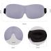 Relax Melodies Blackout Eye Mask 2 Pack - Adjustable 3D Contoured Cotton Sleeping Mask for Men and Women - Ideal for Travel - Purple & Black - Buy Online on SooperMarket.com