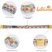 Adjustable Blue Pumpkin Dog Collar - Aring Pet Halloween Halison Bottom Band with Metal Buckle (X-Large) - Perfect Halloween Accessory - Buy Online on SooperMarket.com