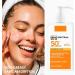 150ml Sunscreen Spf 50+ 150ml Sun Cream For High Sun Protection Invisible Fluid Suncream Very Water+Sweat Resistant Sunblock Brown Spot Reduction Face Sunscreen Sensitive Skin Sun Cream - Buy Online on SooperMarket.com