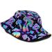 Packable Mushrooms Bucket Hat for Summer Beach - Sun Protection Fisherman Cap - Buy Online on SooperMarket.com