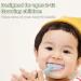Buy Blue Tiger Baby Training Toothbrush - Soft Silicone Manual Toothbrush for Kids 2-6 Years | Cartoon Design for Complete Dental Hygiene - Buy Online on SooperMarket.com