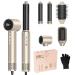 Airstyler 5 in 1 hairstyler with 11000 RPM 20m/s hairdryer for quick-drying 320 millions Lonic multi-style hairstyler with automatic air-curling rod hair straightener brush & Volume brush