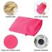 HOGARY 10 PCS Microfiber Body Wash Mitts - Soft Flannel Face Mitten & Bath Spa Cloth - Reusable Makeup Remover Gloves - European Style Wash Cloth (6.8 inch) - 5 Colors - Buy Online on SooperMarket.com