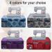 Sewing Machine Table Pad with 4 Pockets - Purple Dust Cover for Accessories Organizer - Buy Online on SooperMarket.com