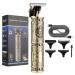 Men's Retro Oil Hair Hair Salon Carved Electric Home USB Charging Hair Scissors Hair for Men Cordless