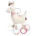 Fehn Activity Toy Lama - Motoric toy with fastening ring - Baby play animal with gripping elements - baby toys for grasping & discovering - cuddly toy for babies & toddlers from 0+ months