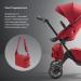 Stokke Xplory X Wrap Pocket - Versatile Shoulder Bag & Backpack Foldable UPF 50+ Water-Repellent Easy to Clean - Ruby Red - Buy Online on SooperMarket.com