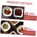 Zerodeko 8pcs Ceramic Dipping Sauce Bowl Seasoning Dish Small Dish for Dipping Sauce Dipping Bowls Soy Sauce Bowls Ceramic Sauce Bowl Ketchup Dish Salsa Bowls Ceramics White Soy Sauce Dish - Buy Online on SooperMarket.com