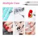 Sularpek Nail Rhinestone Picker Set - Dual-End Rhinestone Pickup Tool and Wax Pencil for DIY Nail Art Crafts (White Pink) - Buy Online on SooperMarket.com