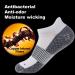 FOOTPLUS Copper Compression Arch Support Socks 6 Pairs - White & Black - L/XL - Buy Online on SooperMarket.com