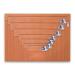 Star Products Red Fiber Envelope 22 x 17 x 2 | Hook and Loop Closure | Durable Construction - Buy Online on SooperMarket.com