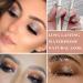 3Pcs Colorful Glitter Eyeshadow Stick Set Eye Shadow Sticks Makeup Sets Easy to Apply Shimmer Cream Eyeshadow Pencil Set - Buy Online on SooperMarket.com