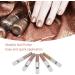 Metallic Nail Gel Unique 5 Colors Fine Texture Easy To Use Metallic Nail Polish for DIY Salon Home - Buy Online on SooperMarket.com