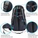 RuRu Monkey 50L Waterproof Lightweight Hiking Backpack - Ideal for Outdoor Camping & Travel (Black) - Buy Online on SooperMarket.com