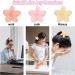 WUBAYI Floral Hair Claw Clips - Strong Hold for Women and Girls with Medium Thick Hair - 6 Pack #004 - Buy Online on SooperMarket.com
