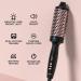 Terviiix 45mm Hot Brush | Ceramic Thermal Tourmaline Ionic Curling Wand with Digital Display | 5 Temperatures Dual Voltage | Black - Buy Online on SooperMarket.com