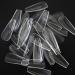 600pc Clear Acrylic Coffin False Nails - Full Cover Ballerina Shape for Women Teens Girls - Buy Online on SooperMarket.com