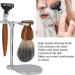 Ankroyu 4-Part Men's Shaving Set | Stainless Steel Razor with Bowl & Leather Holder | Premium Shaving Experience - Buy Online on SooperMarket.com