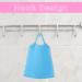 Buy Gjinxi Peeling Gloves & Back Scrubber - 2 Piece Washcloth Set for Exfoliation & Bathing Accessories (Blue) - International Shipping Available - Buy Online on SooperMarket.com