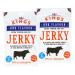 Kings Beef Jerky XXL BIG BAG - BBQ Jerky dried meat high protein gluten-free (2 x 350g) (BBQ Jerky)