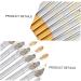 WOONEKY 8pcs Pencil Sharpener Eyebrow Pencil Beauty Eyebrow Pencil Eyeliner Pencils Eyebrow Pen Pencil - Buy Online on SooperMarket.com
