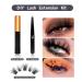MilyBest DIY Lash Extension Kit: 156Pcs Individual Lash Extensions for Easy At-Home Application - Reusable Soft False Eyelashes for Natural Look - Faux Mink Cluster Lashes (MIX-10-16mm) - Buy Online on SooperMarket.com