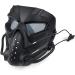 Alien Airsoft Mask Full Face Tactical for Hunting, CS Game, Halloween - Black Gray Lens - Buy Online on SooperMarket.com