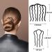 6-Piece Metal Hair Comb Clips for Updo Bun - Black Hair Accessories for Women - Buy Online on SooperMarket.com
