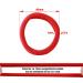 100 Colored Hair Ties for Girls & Women | Elastic Comfortable High-Quality Hair Bands in 16 Colors & 4 Patterns - Perfect for Daily Use - Buy Online on SooperMarket.com