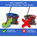 2 Pack Spin Mop Refill Replacement Heads for Ocedar EasyWring RinseClean Microfiber Spin Mop - Compatible with 2 Tank System - Spinning Mop Replacement - Buy Online on SooperMarket.com
