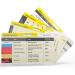 Lab Values BadgeGuru Set by Tribe RN - 4 Nursing Badge Reference Cards Including Lab Values Order of Draw Phlebotomy etc. (Labs)