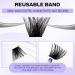 Soft Wispy D Curl 0.07mm Cluster Lashes 8-16mm Mix - DIY Individual Eyelash Extensions - Buy Online on SooperMarket.com