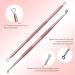 MelodySusie Blackhead Remover Kit - Professional Stainless Pimple Popper Tool for Nose & Face - Comedone Extractor & Blemish Whitehead Tool with Metal Case - Pink - Buy Online on SooperMarket.com